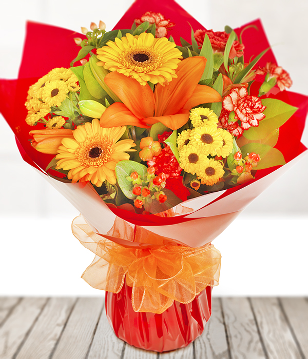 Marmalade Autumn Flower Delivery by eflorist.co.uk