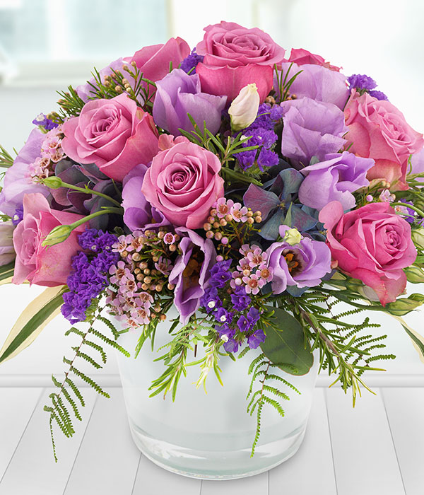 Chateau Pink & Purple Flowers Delivered Send Flowers to Ireland