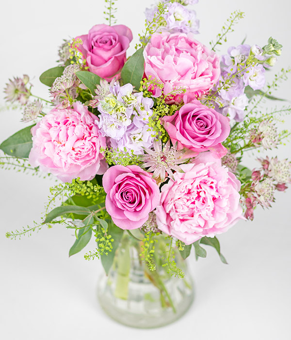 Peonies & Roses Fresh Summer Flower Delivery from eflorist