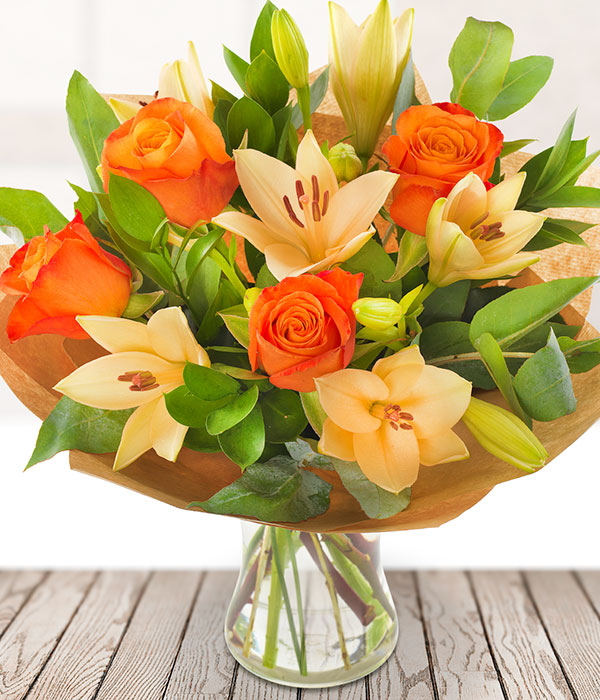 Sunset Flowers Delivered by eflorist.co.uk