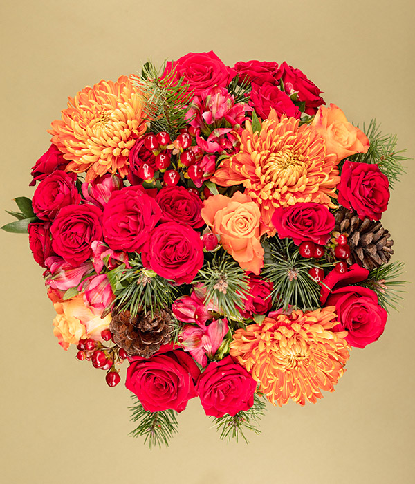 Bouquet of deals christmas flowers