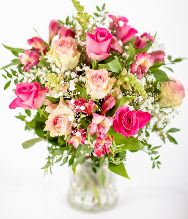 candy cane christmas flowers