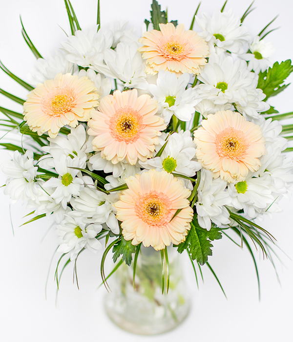 Imagine White Flower Bouquet Send Flowers by Post