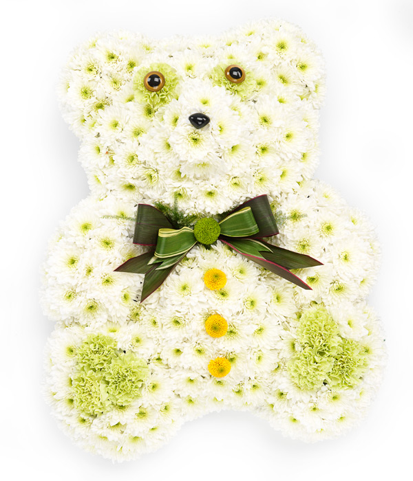 carnation teddy bear