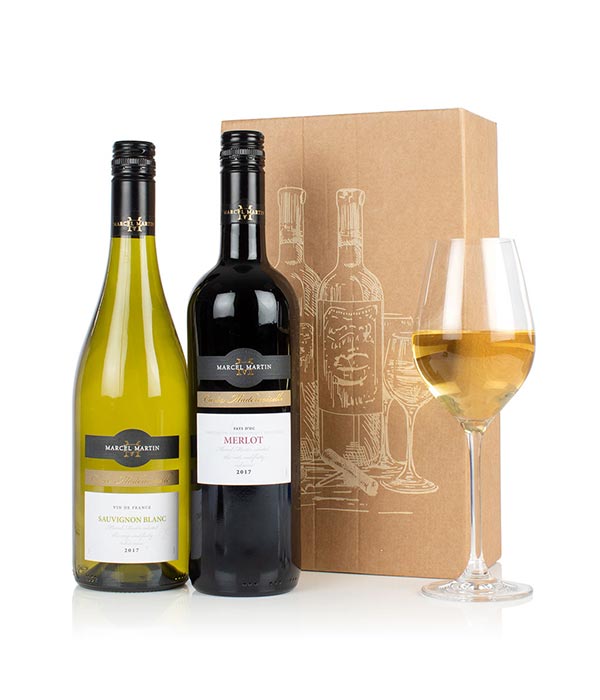 French Wine Duo | Hampers Delivered by eflorist.co.uk