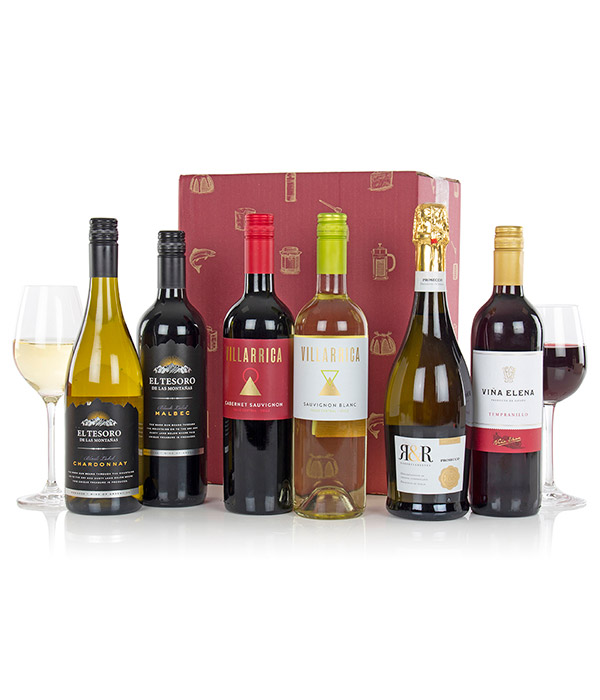 Six Wines in a Box eflorist.co.uk