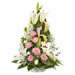 Livraison fleurs mariage composition pastel
