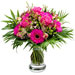 Blumen weltweit verschicken, Blumen ins Ausland schicken, Blumen international versenden, Blumen europaweit, Strauß "Für Dich" in Pink