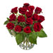 Blumen weltweit verschicken, Blumen ins Ausland schicken, Blumen international versenden, Blumen europaweit, Roter Rosenstrauß weltweit versenden