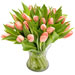 tulipes pastel livraison à domicile fleuriste