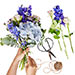 Floristen Design Blau