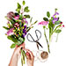 Blumenstrauß BOU17_102BMA "Floristen Design Lila" von Euroflorist. Überraschungsstrauß vom Floristen von Hand mit Liebe gebunden mit lilalen saisonalen Blumen. Jeder Strauß ist ein Unikat!