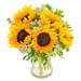 Zonnige zonnebloemen