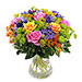 Bouquet varié coloré Joie de vivre | Livraison à domicile par un fleuriste 7j7 partout en France