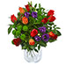 Bouquet fleurs sourire avec livraison gratuite | Envoyer des fleurs, roses, lysianthus et santinis pour fêter un anniversaire