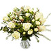 Bouquet de roses blanches Sérénité | Livraison de roses blanches à domicile avec Téléfleurs