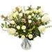 Bouquet de roses blanches Sérénité | Livraison de roses blanches à domicile avec Téléfleurs