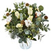 Bouquet Nuage avec des fleurs blanches | Livraison bouquet avec des roses blanches par Téléfleurs