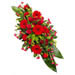 Red & Cerise Funeral Spray 