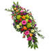 Mixed colours funeral spray