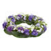 Trauerkranz W081505 "Herzlicher Trauerkranz von Euroflorist. Wunderschöner Kranz mit violetten und weißen Blüten.