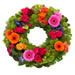Vibrant Funeral Wreath 