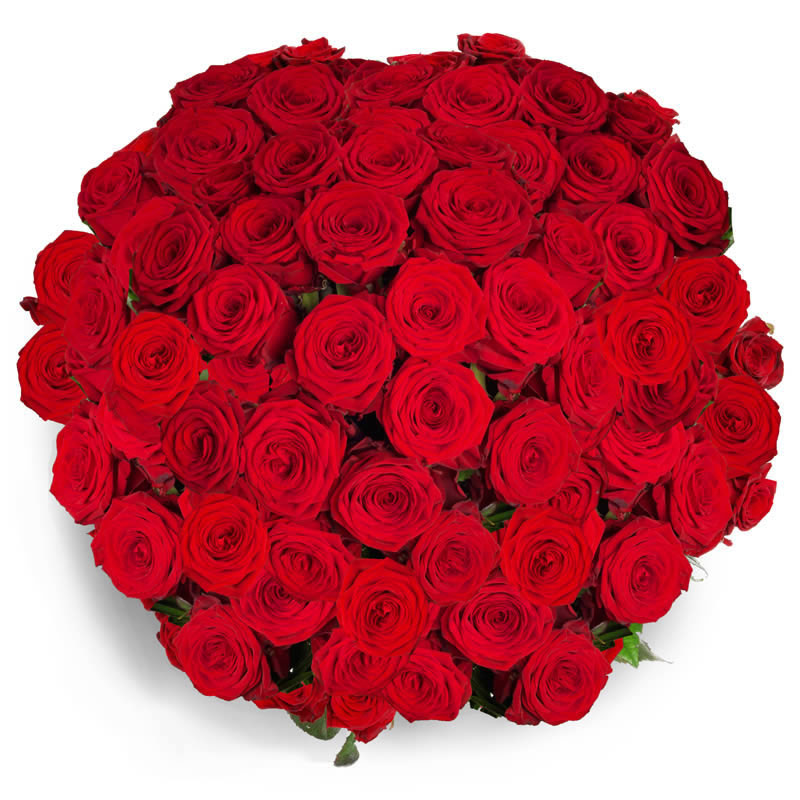 Dis OUI ! Bouquet de roses rouges