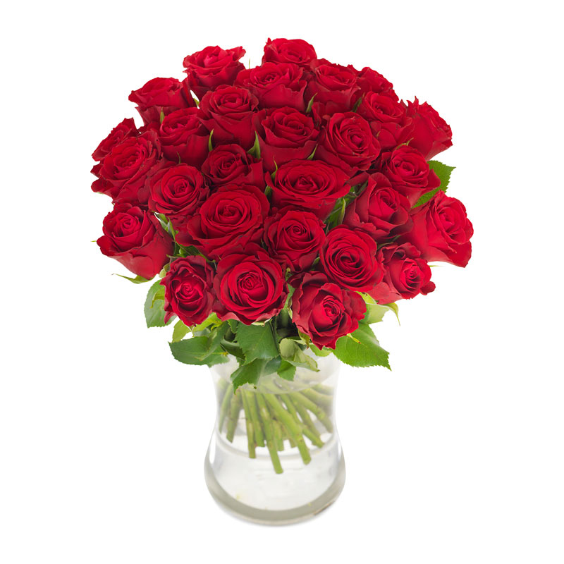 Roses Rouges | Bouquet romantique | Euroflorist